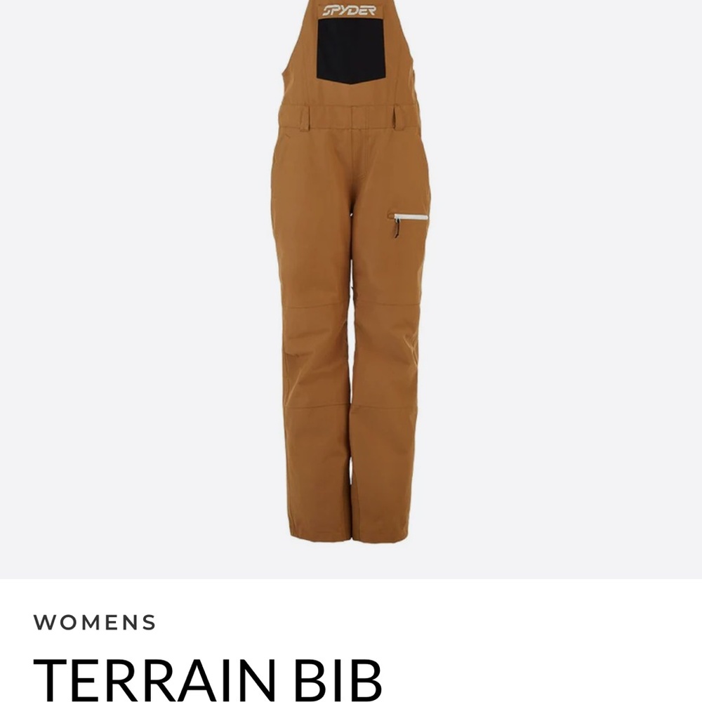Spyder Women's Terrain Bib - Brown